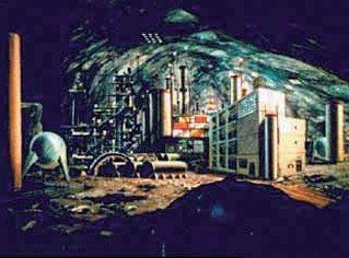 Foto 7. El complejo minero de Janus IV. Obsérvese que no hay cafetería.