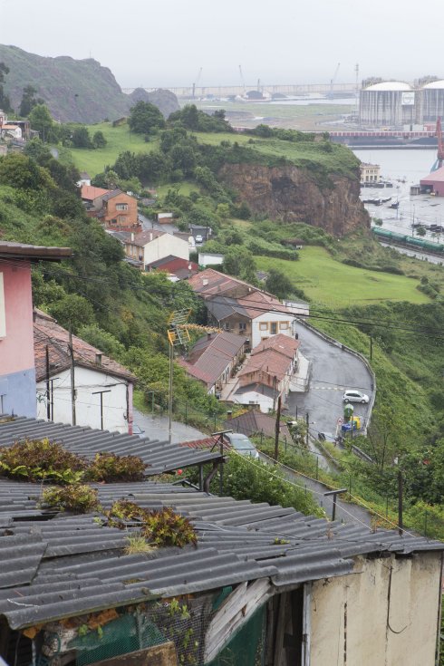 Gijon. 17/06/2016. Vista del barrio del Muselin. Foto: Daniel Mora.................