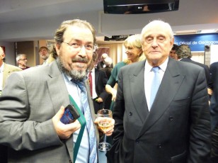 Manuel Regueiro junto a Andrés Carbó
