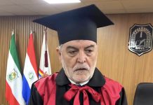 Título honorífico DOCTOR HONORIS CAUSA de la Universidad Nacional de Itapúa (UNI), Paraguay, al Dr. Jesús Martínez Frías