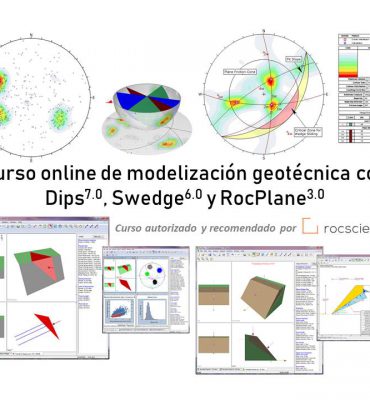 Curso con Dips 7.0, Swedge 6.0 y RocPlane 3.0