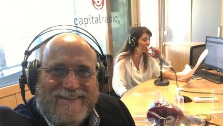 Entrevista en Capital Radio Madrid a l presidente y vicepresidente sobre la iniciativa de Geosolidarios con La Palma