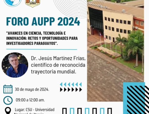 El científico Jesús Martínez Frías, invitado especial a las actividades sobre ciencia y tecnología entre la Asociación de Universidades Públicas del Paraguay y la Universidad Nacional de Itapúa